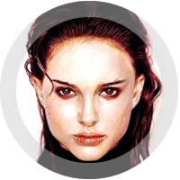 Dibujo de Natalie Portman